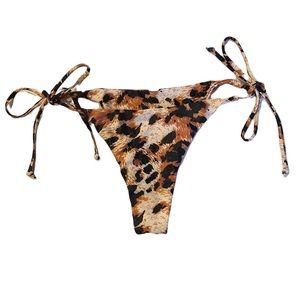 Zaful Leopard bikini bottom size medium